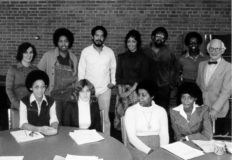 Historic photo of the PRBA team