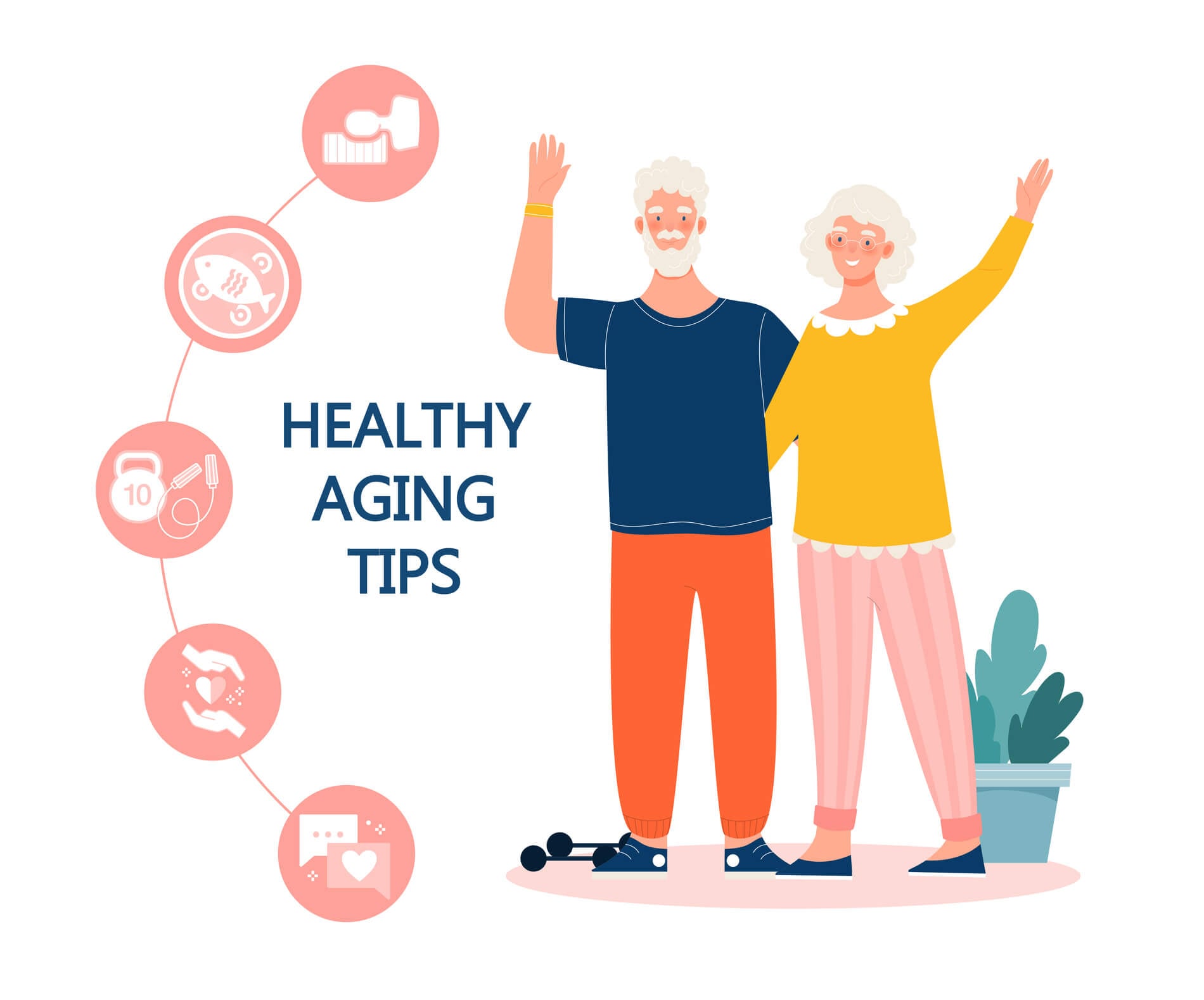 Healthy aging tips